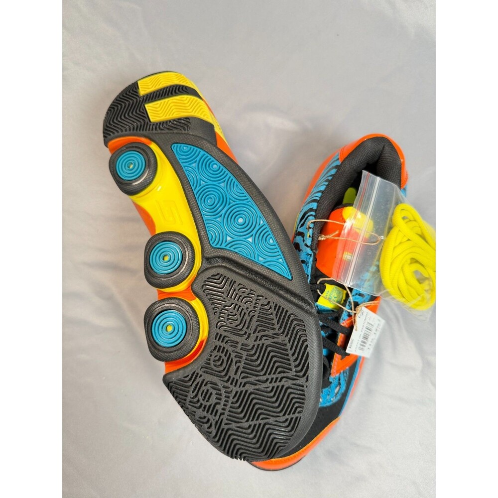 Adidas Agent Gil Restomod SLAM Tiger Orange Blue GY6481 Mens Size 11.5 NWOB New - Picture 6 of 6